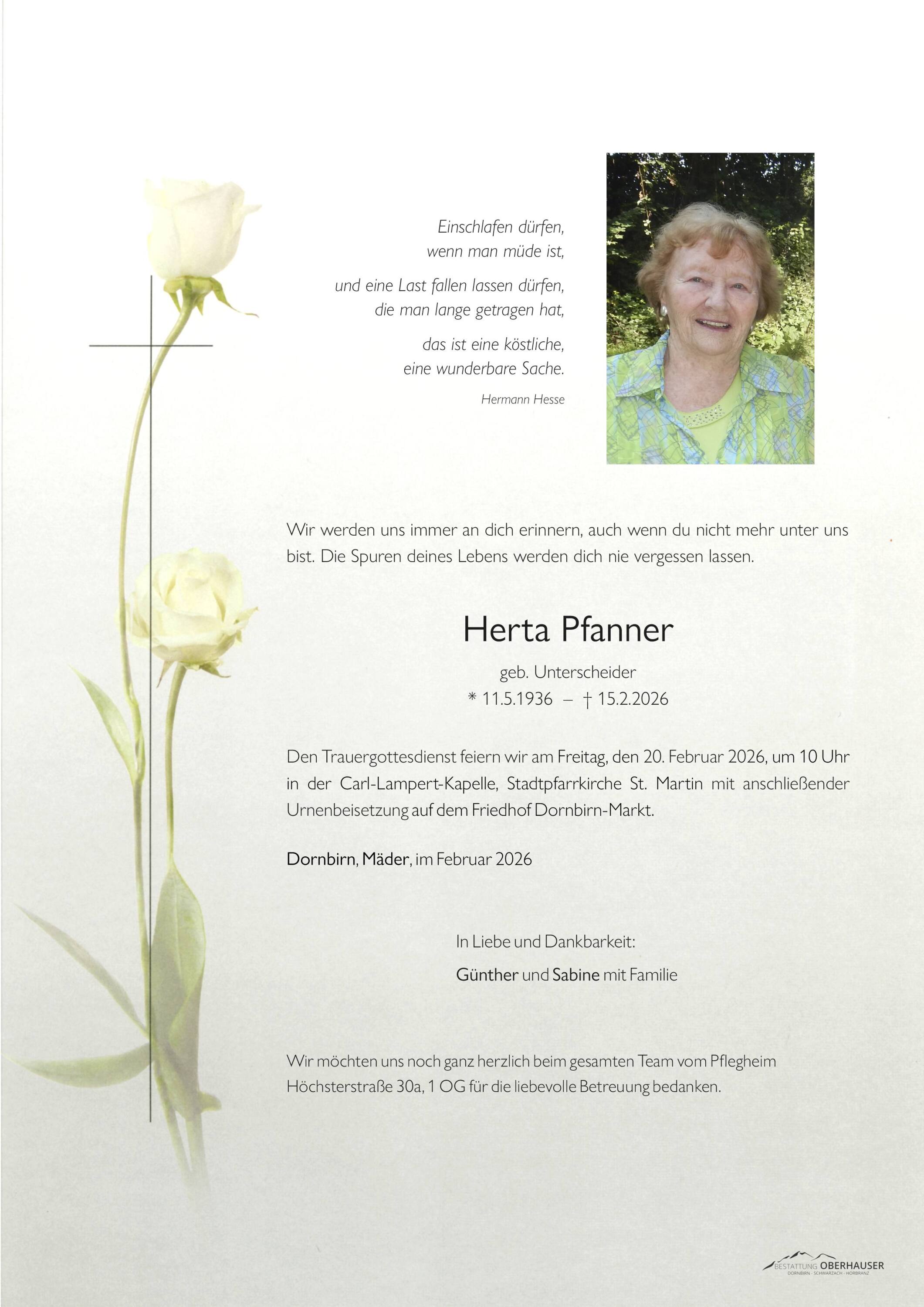 Herta Pfanner